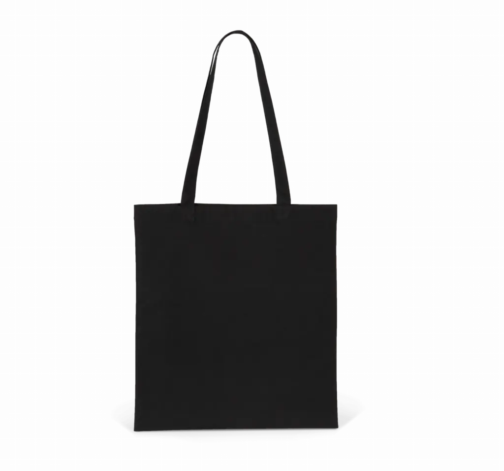 PS_KI5209_BLACKNIGHT - Katoenendraagtassen Gerecyclede shopper, black night — productfoto 2