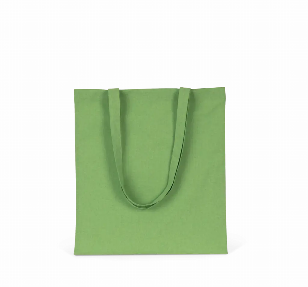PS_KI5209-2_CACTUSGREEN - Katoenendraagtassen Gerecyclede shopper, cactus green — productfoto 3