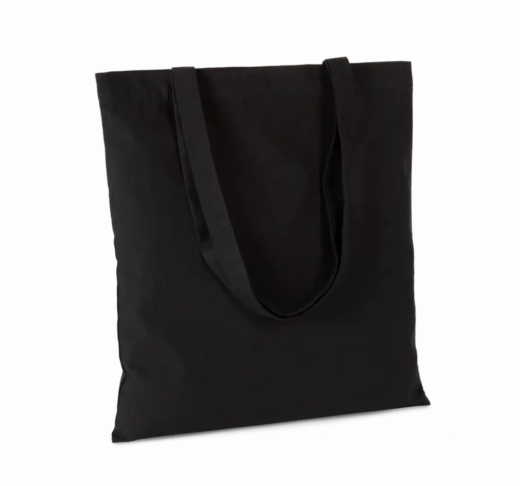 PS_KI5220-FS_BLACKJHOOT - Katoenendraagtassen ‘K-loop’-shopper, black jhoot — productfoto 2