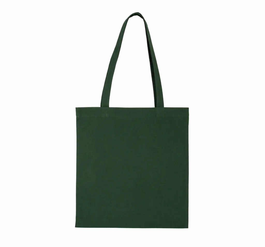 PS_KI5220_FORESTGREENJHOOT - Katoenendraagtassen ‘K-loop’-shopper, forest green jhoot — productfoto 4