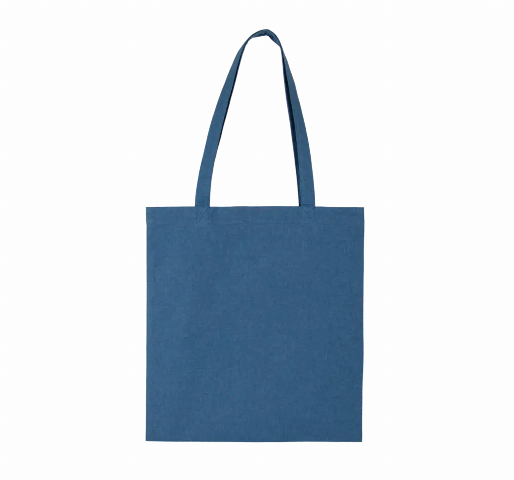 PS_KI5220_LIGHTROYALBLUEJHOOT - Katoenendraagtassen ‘K-loop’-shopper, light royal blue jhoot — productfoto 5