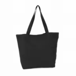 Grote ‘K-loop’-shopper, black jhoot — productfoto 2