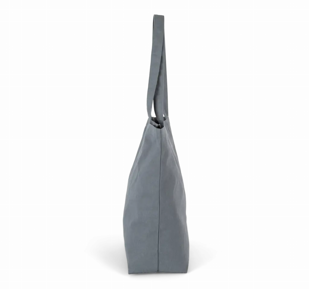 PS_KI5221-S_MINERALGREYJHOOT - Hidalgo-werbeartikel Grote ‘K-loop’-shopper, mineral grey jhoot — productfoto 5