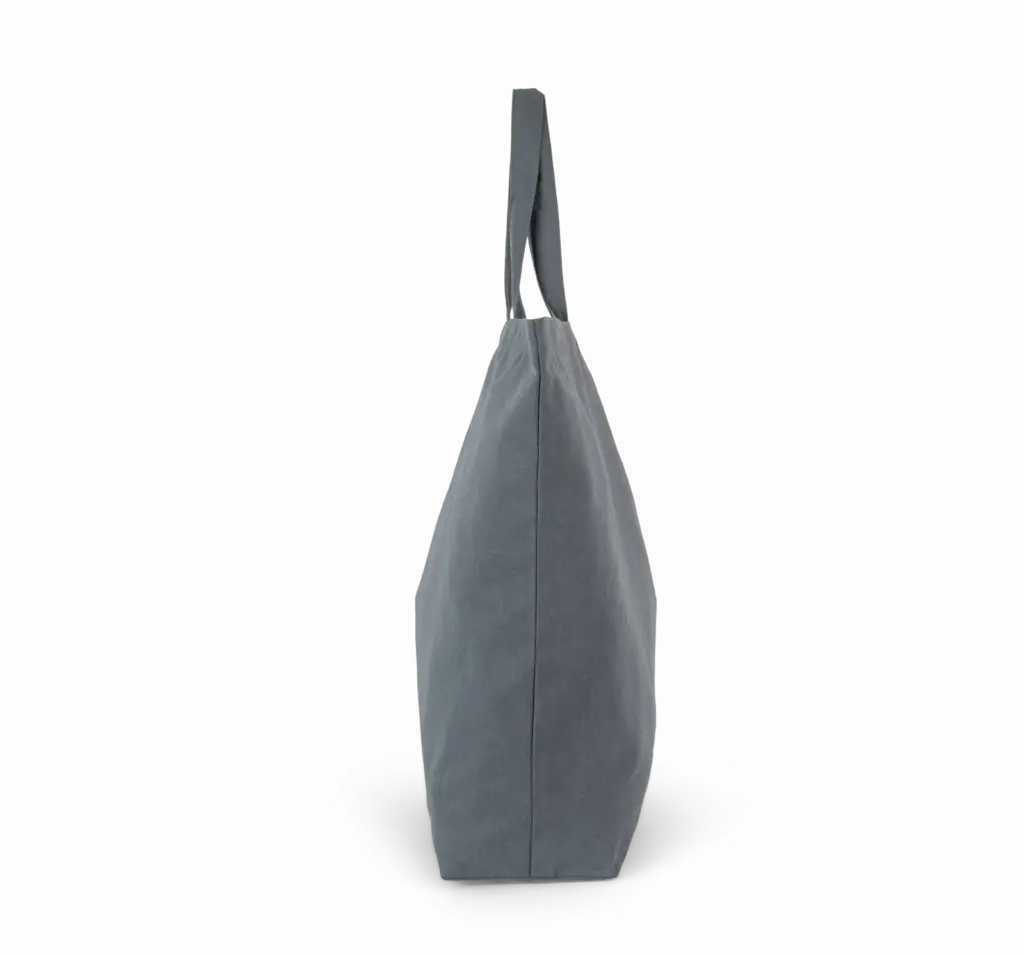 PS_KI5222-S_MINERALGREYJHOOT - Hidalgo-werbeartikel ‘K-loop’-shopper van XL-formaat, mineral grey jhoot — productfoto 4