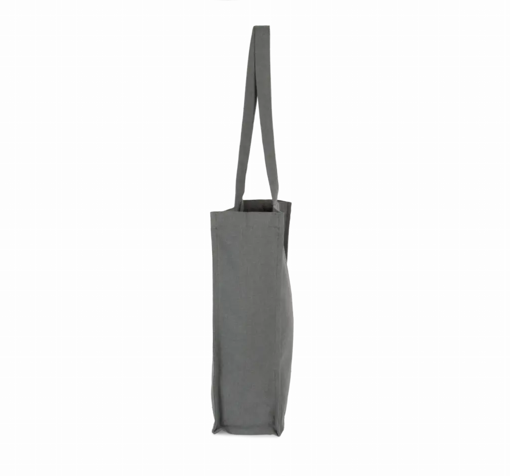 PS_KI5223-S_IRONGREYJHOOT - Hidalgo-werbeartikel Rechthoekige ‘K-loop’-shopper, iron grey jhoot — productfoto 2