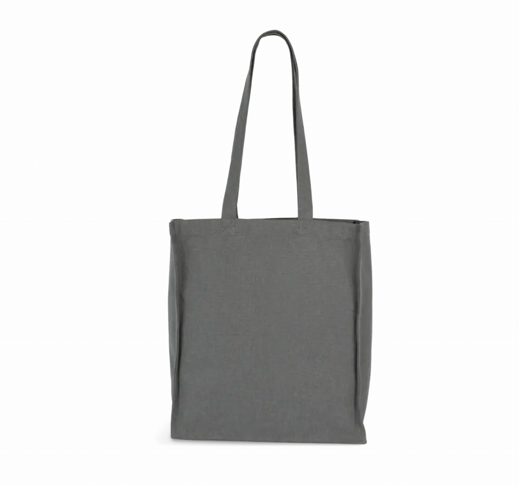 Rechthoekige ‘K-loop’-shopper, iron grey jhoot — productfoto 3