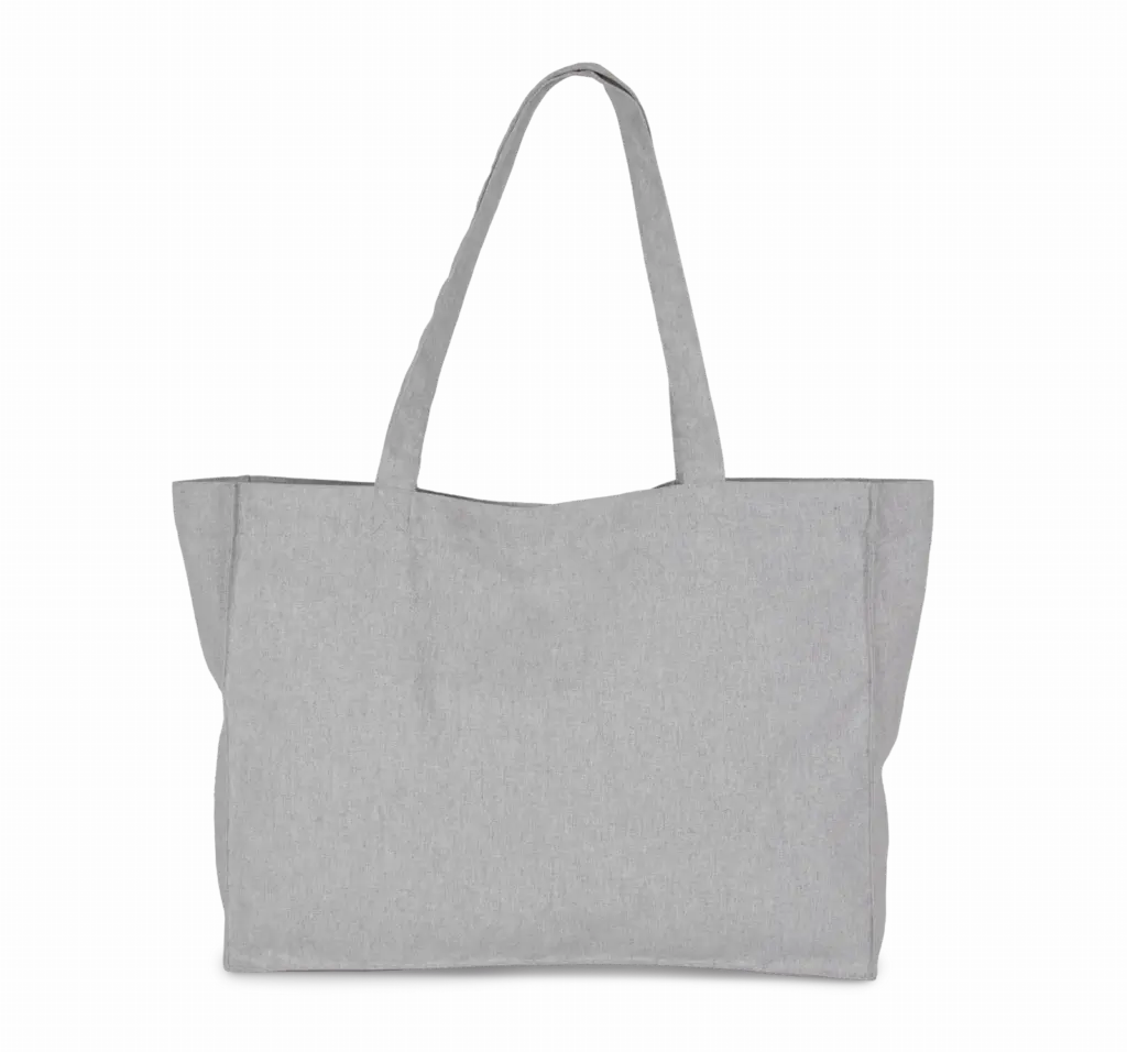 Grote ‘K-loop’-shopper, oxford grey jhoot — productfoto 4