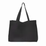 Grote shopper van gerecycled katoen. — productfoto 2