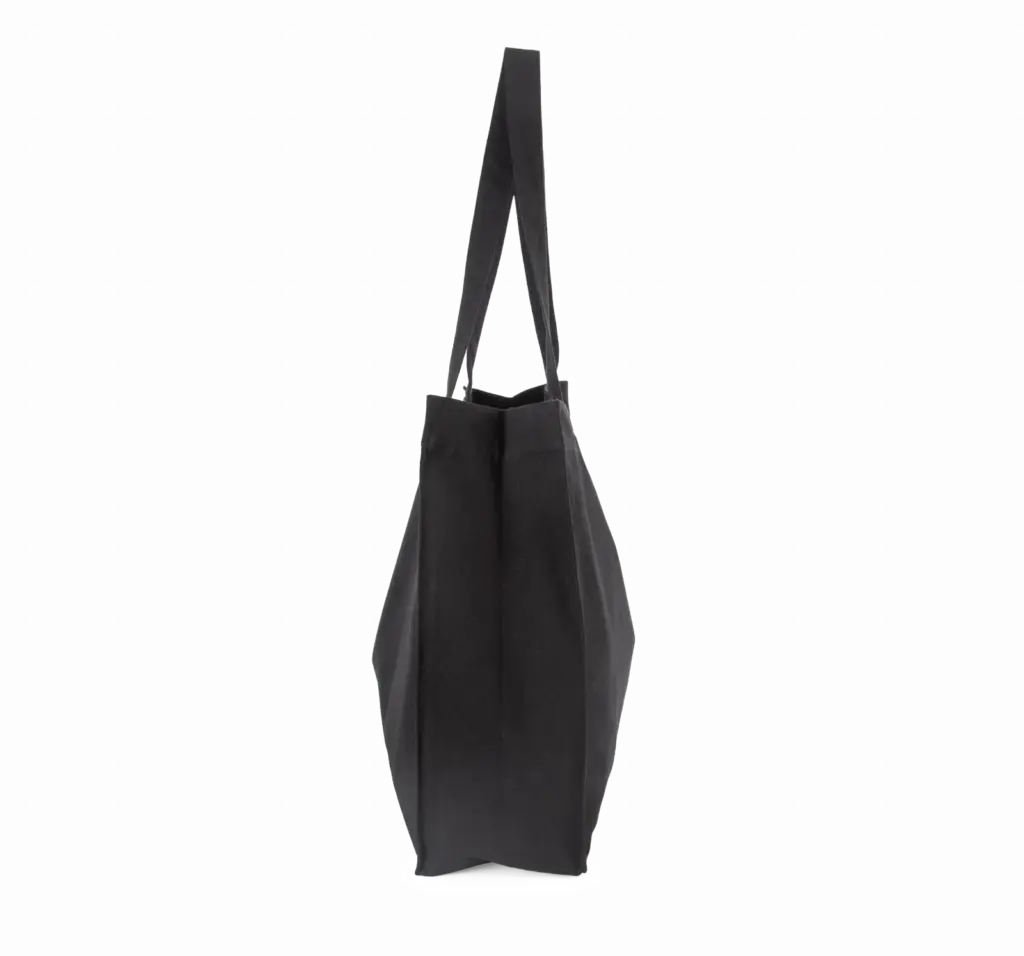 PS_KI5230-S_BLACKNIGHT - Hidalgo-werbeartikel Grote shopper van gerecycled katoen., black night — productfoto 4