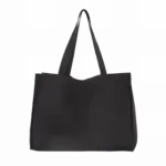 Grote shopper van gerecycled katoen., black night — productfoto 5