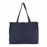 PS_KI5230_MOONLIGHTNAVY - Katoenendraagtassen Grote shopper van gerecycled katoen., moonlight navy — productfoto 7
