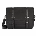 Business messager tas Kialma by K-loop, black — productfoto 3