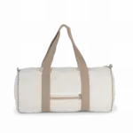 Gerecyclede duffeltas, ecume / hemp — productfoto 6