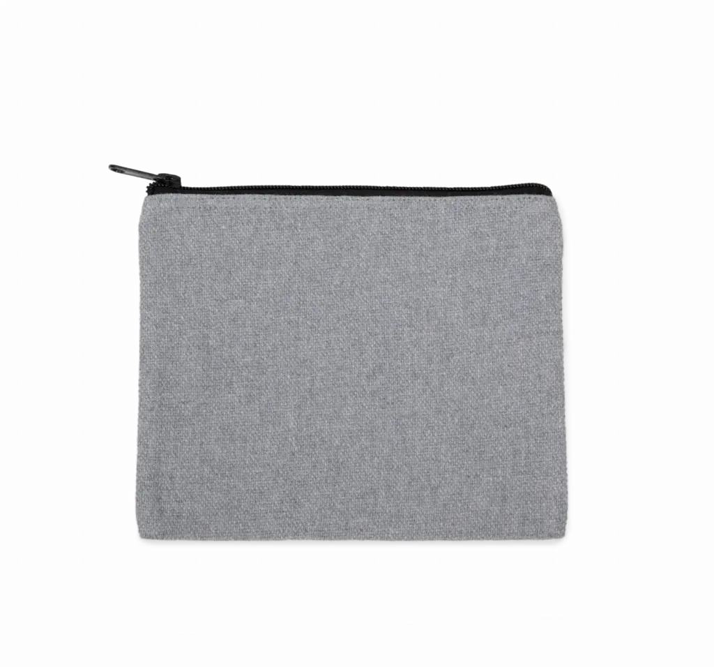 PS_KI5702_FLINTGREY - Hidalgo Met de hand geweven tasje van canvas, flint grey — productfoto 2