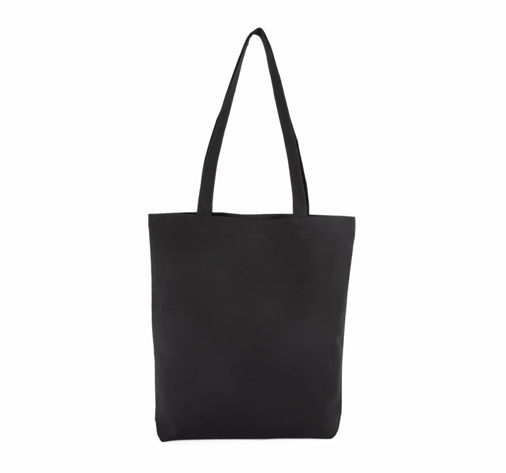 PS_KI5802_BLACKNIGHT - Katoenendraagtassen Draagtas van gerecycled katoen, black night — productfoto 5