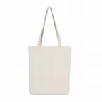 Draagtas van gerecycled katoen, ecume — productfoto 6
