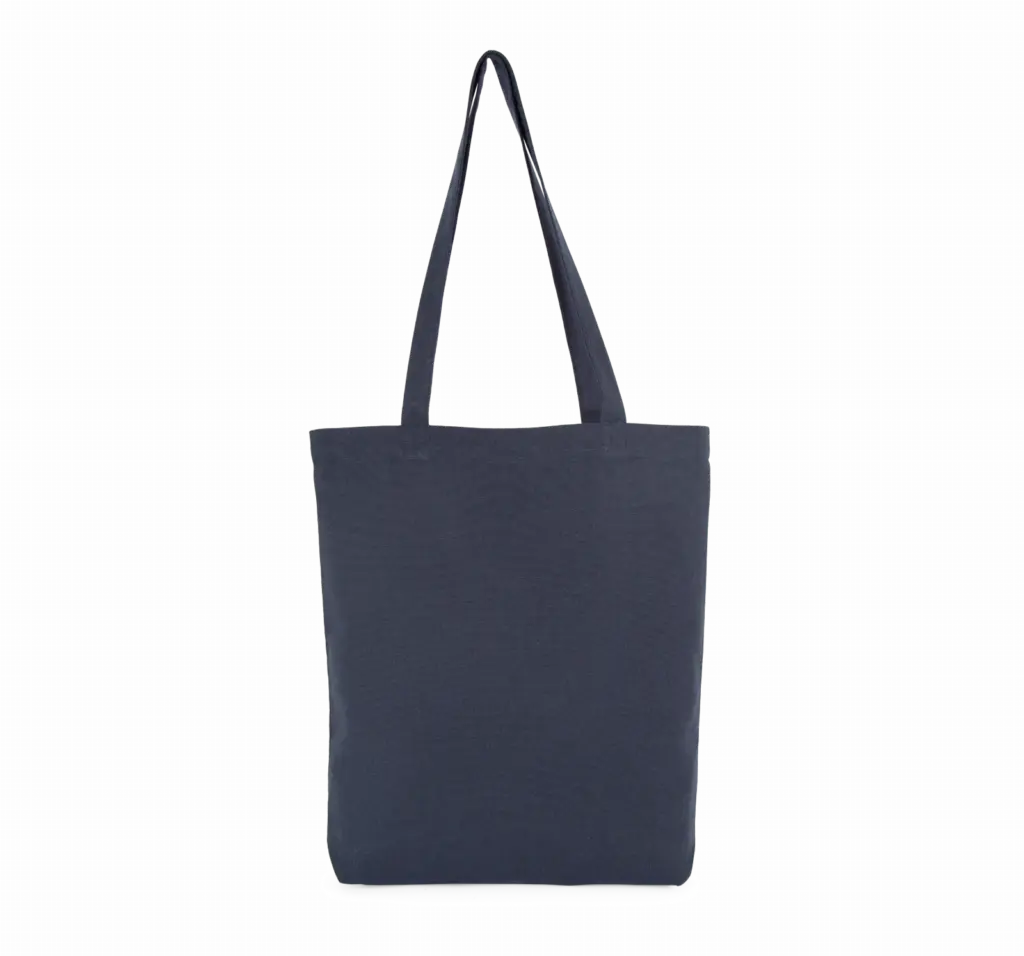PS_KI5802_MOONLIGHTNAVY - Katoenendraagtassen Draagtas van gerecycled katoen, moonlight navy — productfoto 7