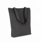 Gerecycleerde katoenen shopper 'K-loop project', melange jhoot — productfoto 4