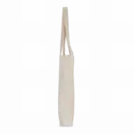 Totebag met bodem en ruimteplooi, natural — productfoto 3