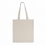 Totebag met bodem en ruimteplooi, natural — productfoto 4