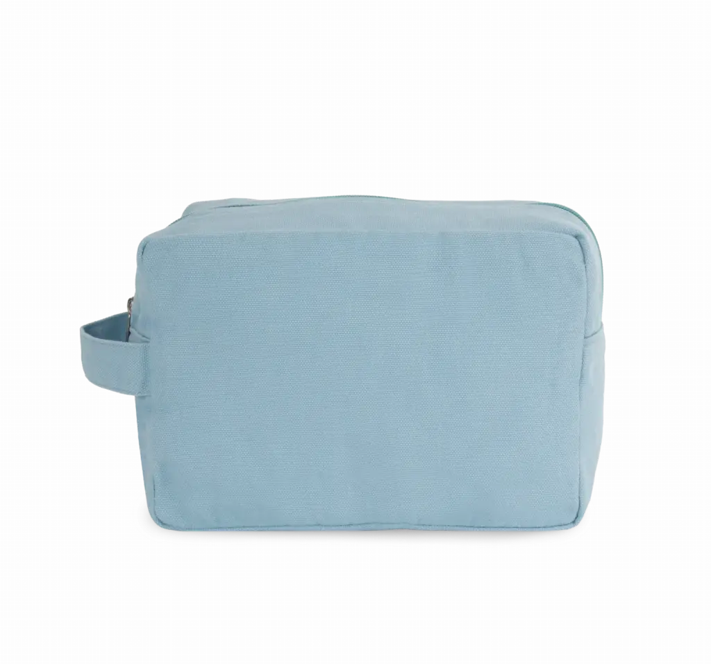 PS_KI6303_WASHEDDREAMBLUE - Katoenendraagtassen Toilettas van biologisch katoen., washed dream blue — productfoto 7