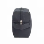 Toilettas van biologisch katoen., washed navy — productfoto 8