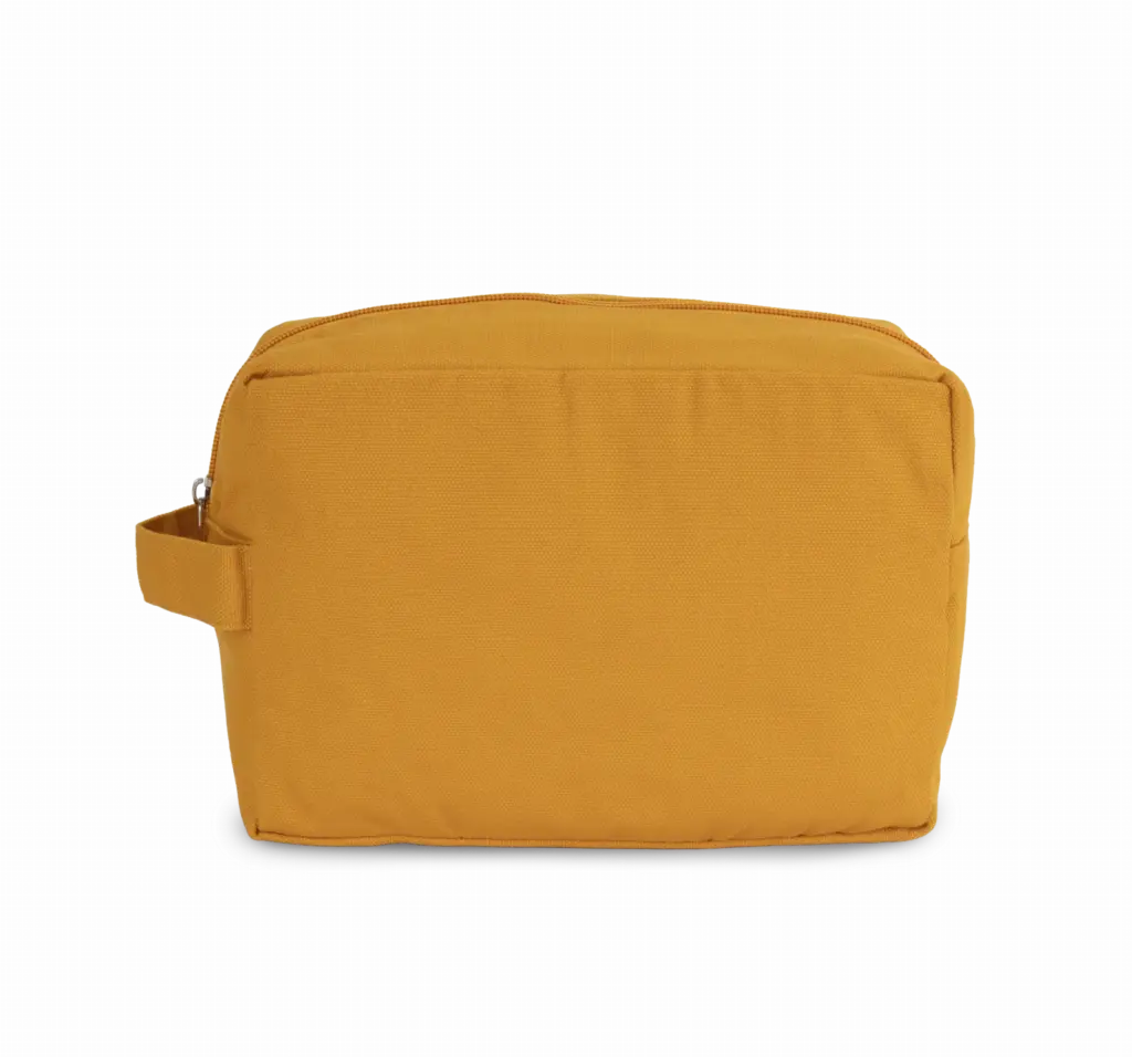 PS_KI6303_WASHEDSUNFLOWER - Katoenendraagtassen Toilettas van biologisch katoen., washed sunflower — productfoto 11