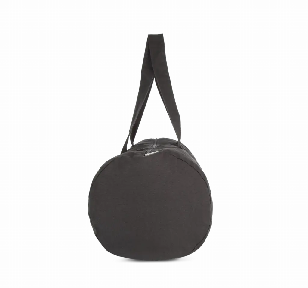 Duffeltas van biologisch katoen, washed black — productfoto 6