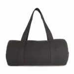 PS_KI6602_WASHEDBLACK - Katoenendraagtassen Duffeltas van biologisch katoen, washed black — productfoto 7