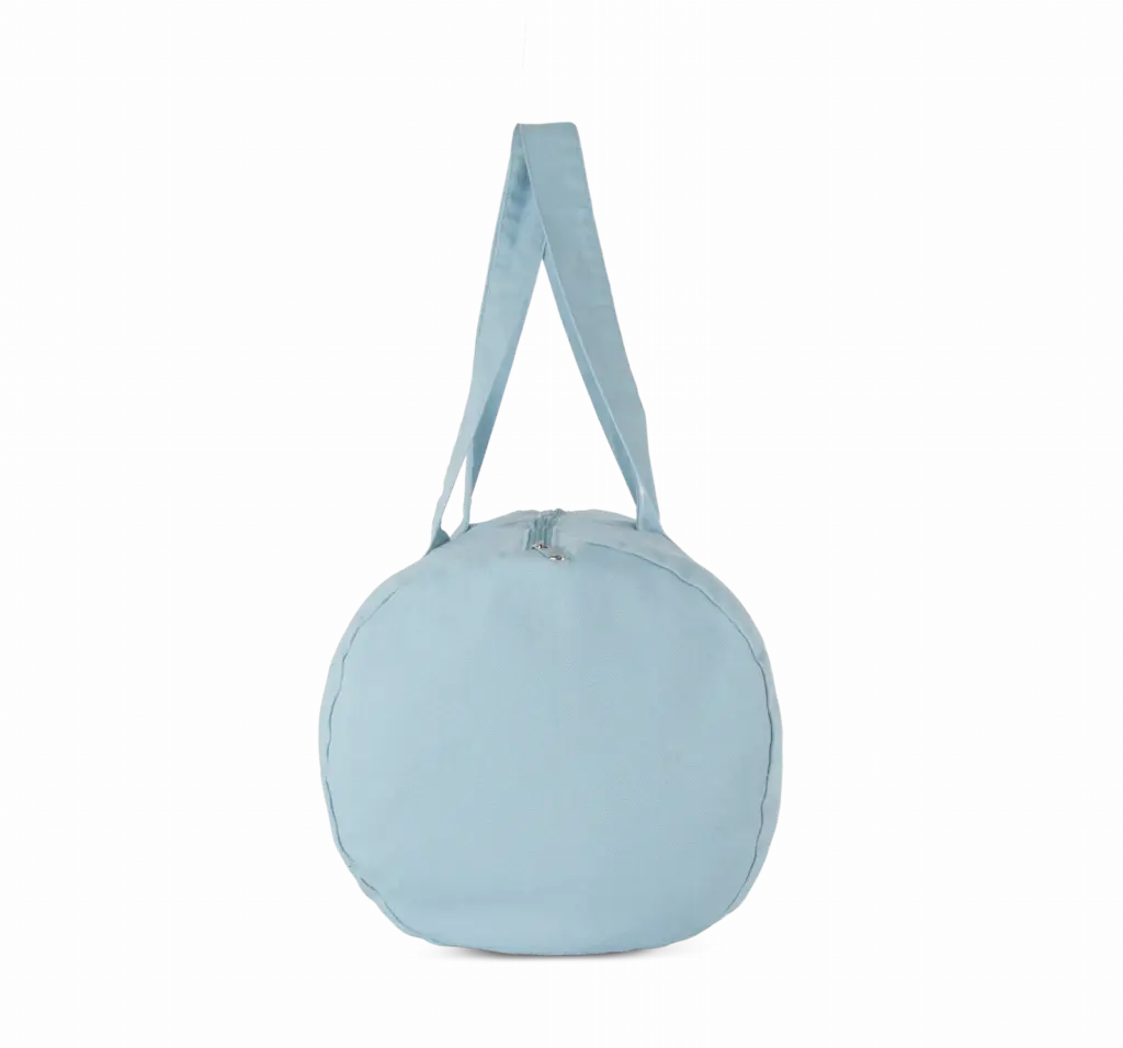 Duffeltas van biologisch katoen, washed dream blue — productfoto 7