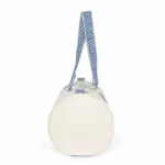Gerecyclede duffeltas, ecume / ethnic blue — productfoto 5