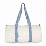 Gerecyclede duffeltas, ecume / ethnic blue — productfoto 6