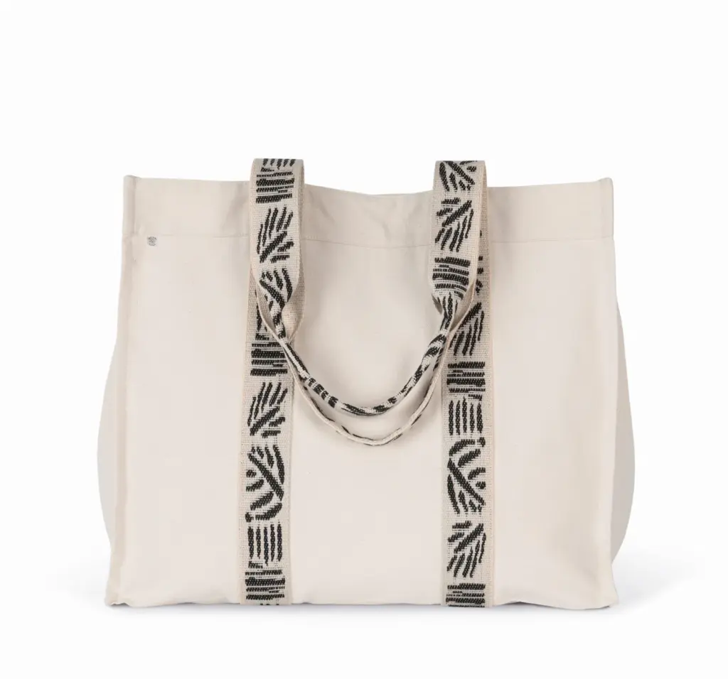 Grote gerecyclede shopper met neep — productfoto 3