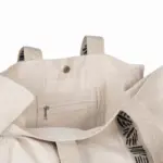 Grote gerecyclede shopper met neep — productfoto 4