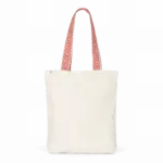 PS_KINS117_ECUME-ETHNICRED - Hidalgo-werbeartikel Gerecyclede shopper, ecume / ethnic red — productfoto 6