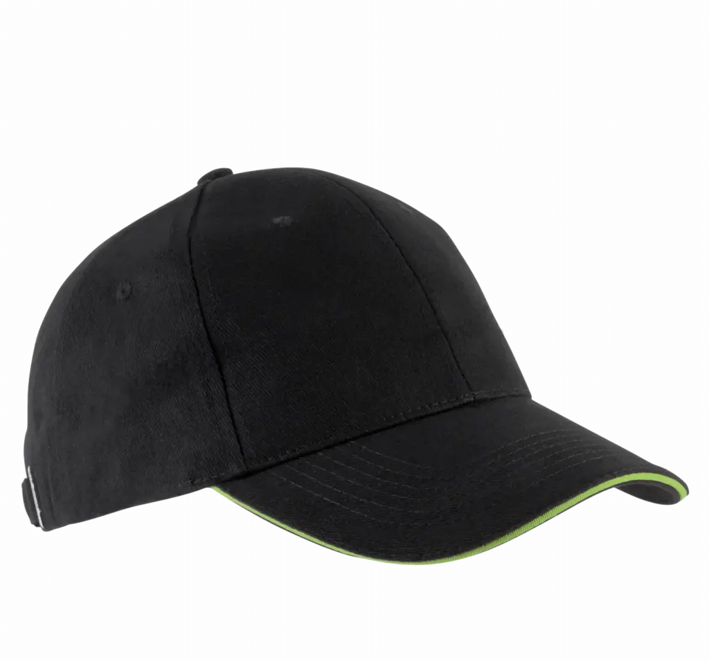 PS_KP011-FS_BLACK-LIME - Hidalgo-werbeartikel Orlando - Pet 6 Panelen, black / lime — productfoto 7