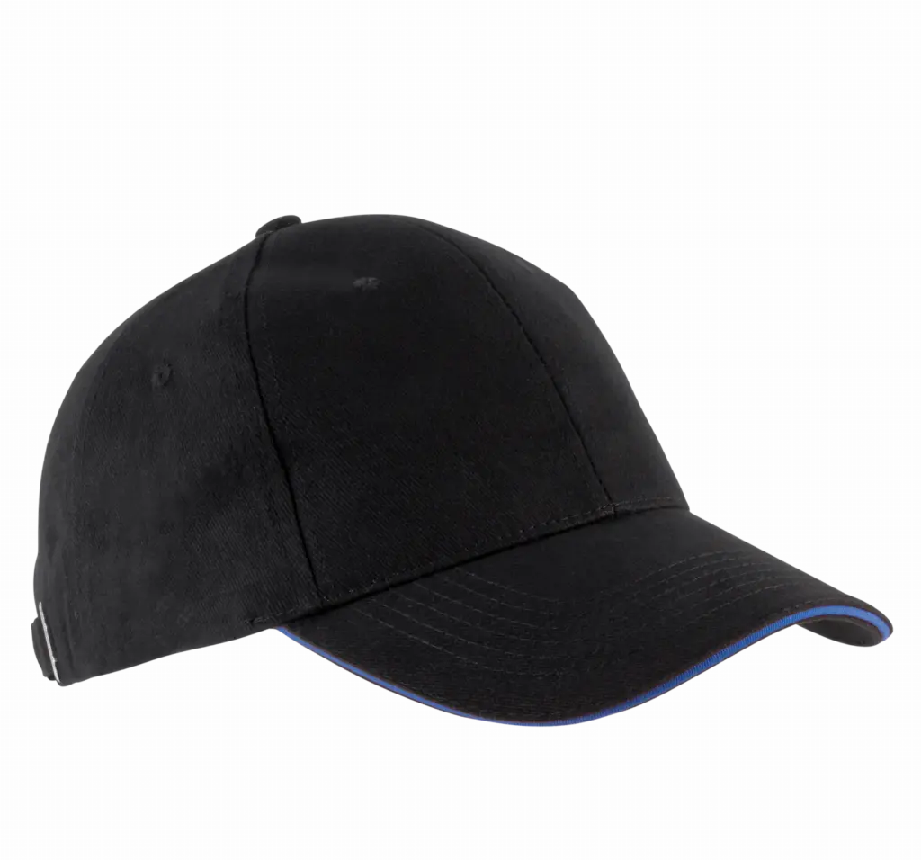 PS_KP011-FS_BLACK-ROYALBLUE - Hidalgo-werbeartikel Orlando - Pet 6 Panelen, black / royal blue — productfoto 10