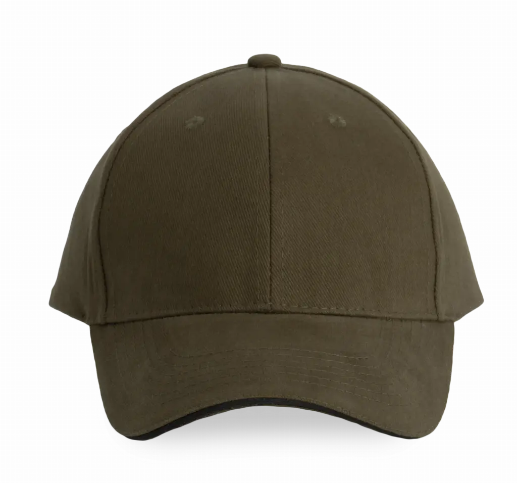 PS_KP011_DARKKHAKI-DARKGREY - Hidalgo-werbeartikel Orlando - Pet 6 Panelen, dark khaki / dark grey — productfoto 21