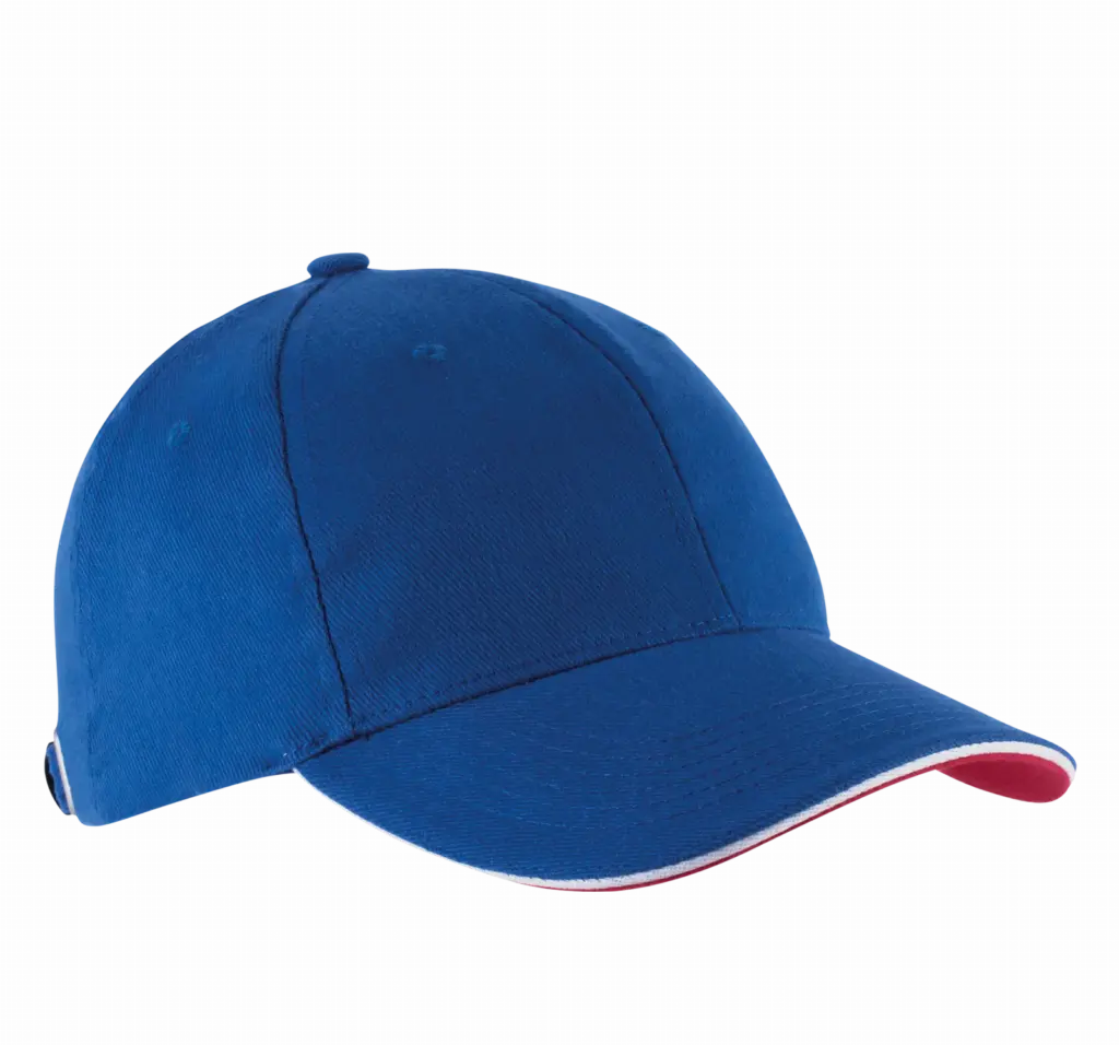 PS_KP011-FS_ROYALBLUE-WHITE-RED - Hidalgo-werbeartikel Orlando - Pet 6 Panelen, royal blue / white / red — productfoto 50