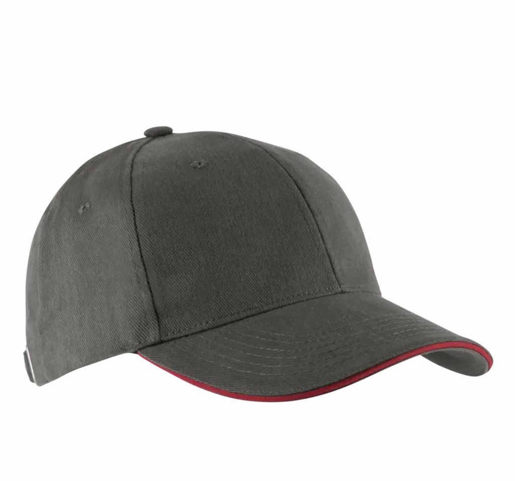 PS_KP011-FS_SLATEGREY-RED - Hidalgo-werbeartikel Orlando - Pet 6 Panelen, slate grey / red — productfoto 54