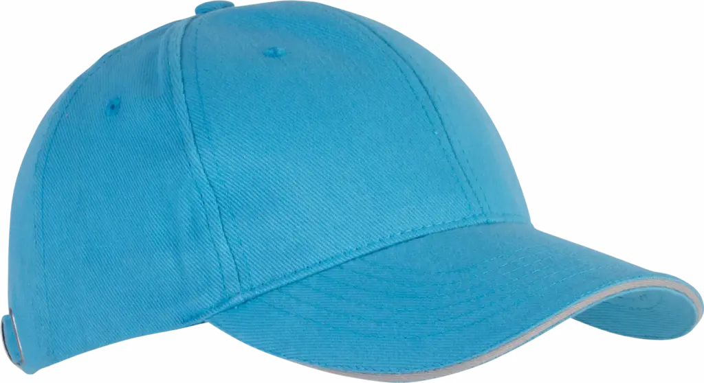 PS_KP011-FS_SURFBLUE-LIGHTGREY - Hidalgo-werbeartikel Orlando - Pet 6 Panelen, surf blue / light grey — productfoto 57