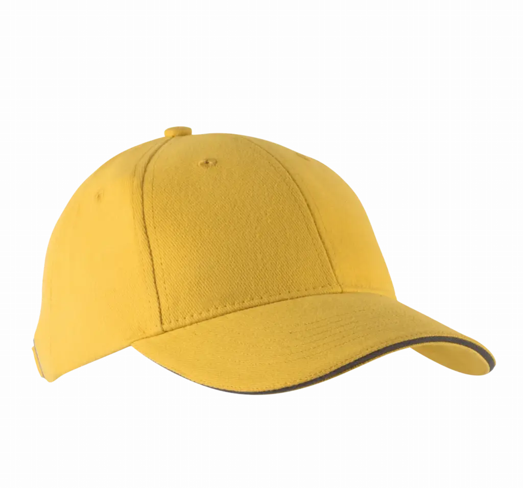 PS_KP011-FS_YELLOW-SLATEGREY - Hidalgo-werbeartikel Orlando - Pet 6 Panelen, yellow / slate grey — productfoto 64