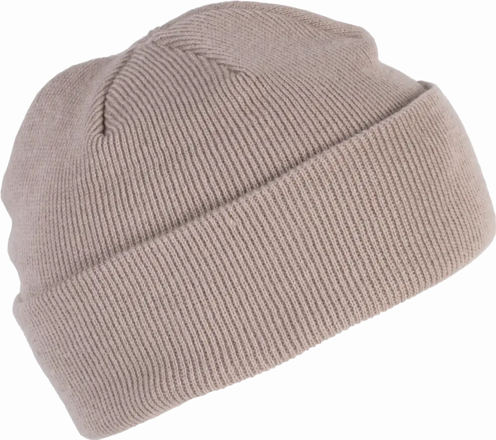 Gebreide muts, beige — productfoto 6