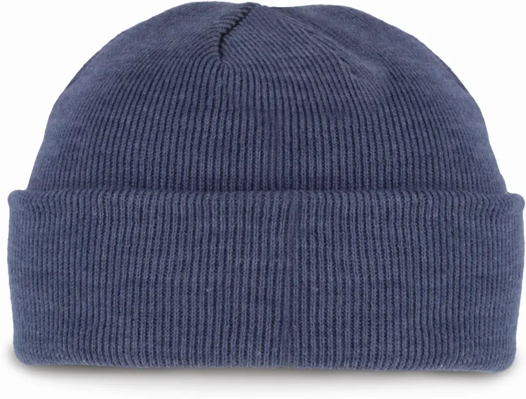 Gebreide muts, blue heather — productfoto 8