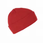 Gebreide muts, crimson red — productfoto 12