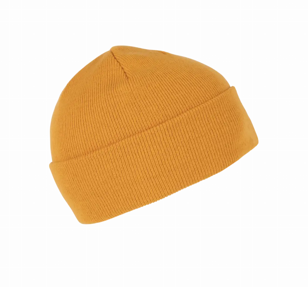 Gebreide muts, cumin yellow — productfoto 13