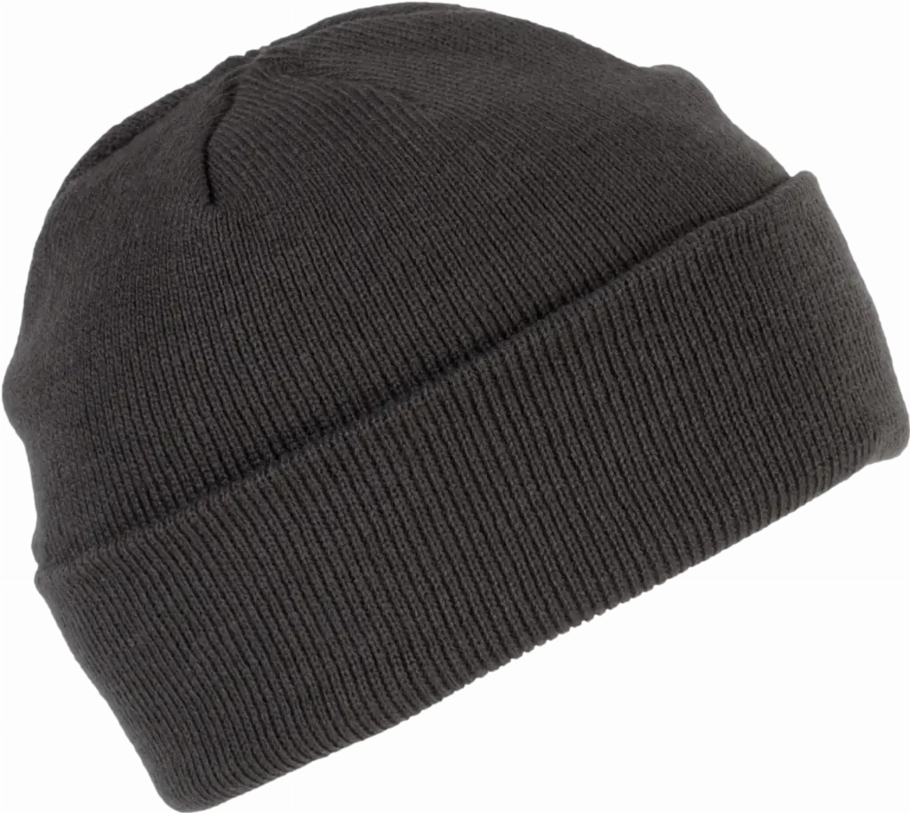 Gebreide muts, dark grey — productfoto 14