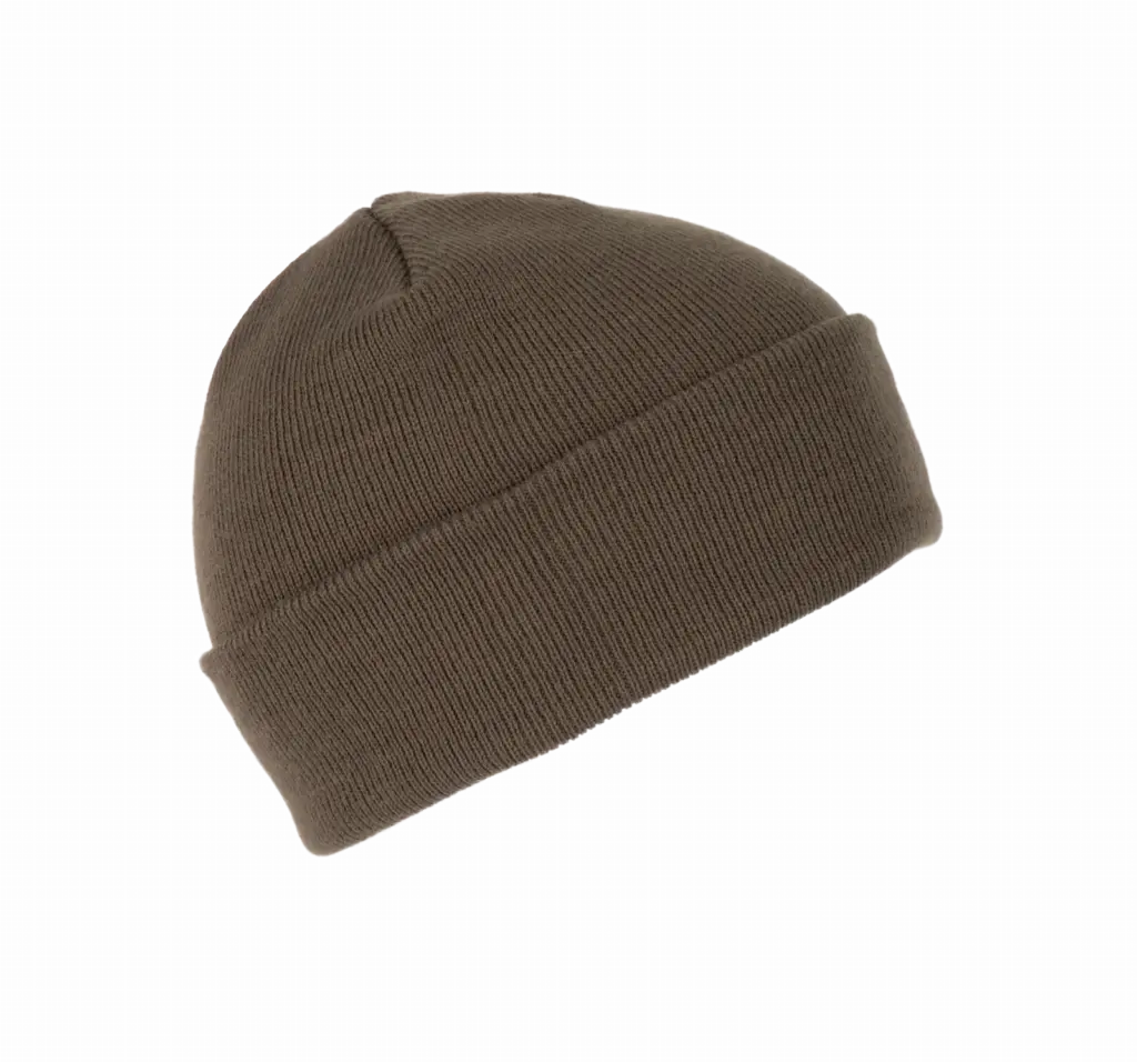 Gebreide muts, dark khaki — productfoto 15