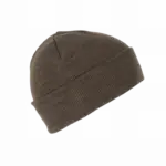 Gebreide muts, dark khaki heather — productfoto 16
