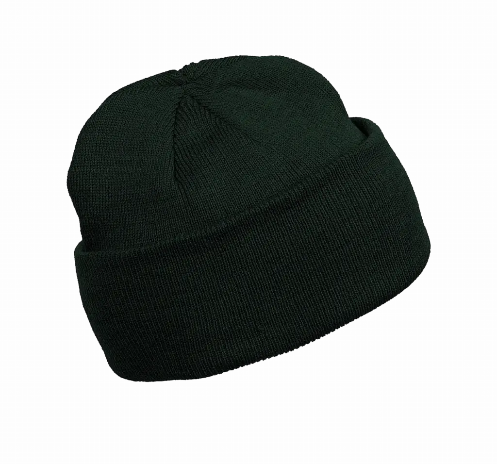 Gebreide muts, forest green — productfoto 20